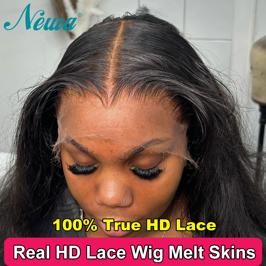 Hd Lace Frontal Wig Human Hair Pre Plucked - Ultra taillierte 13x6 HD Lace Front