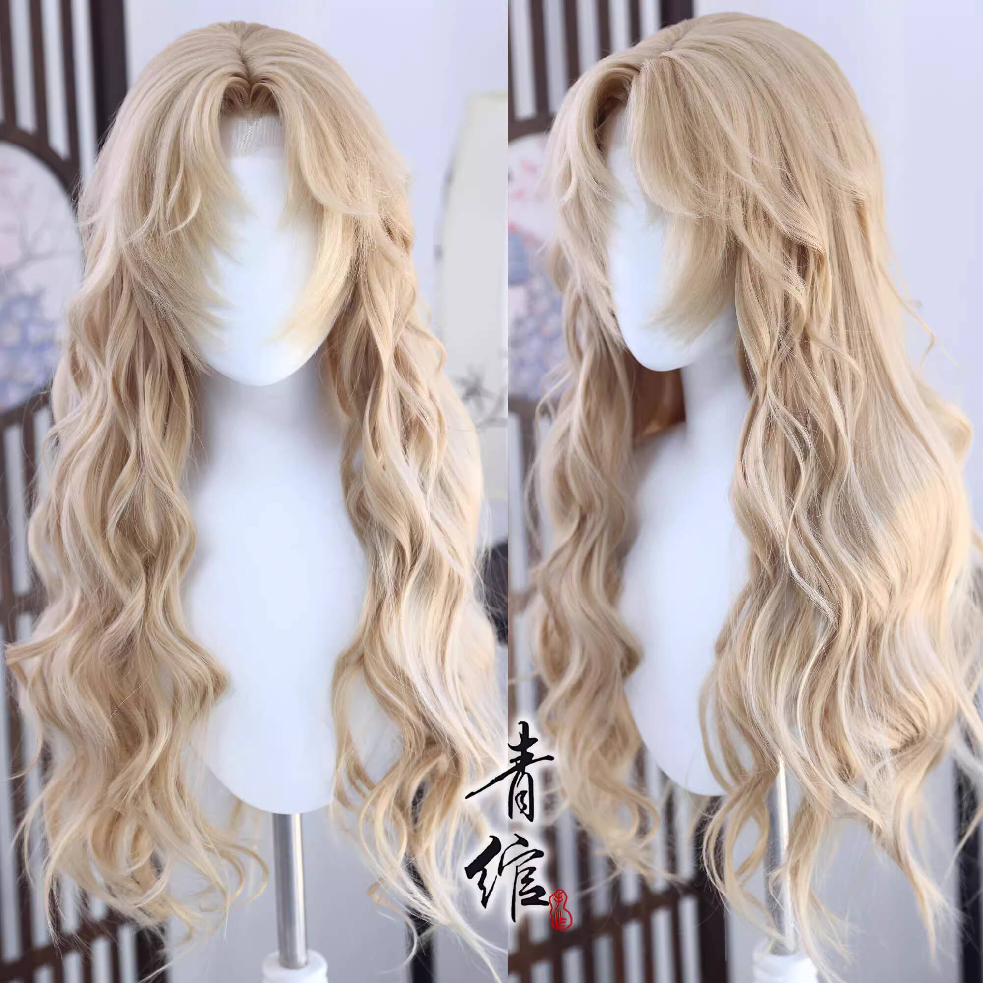 Synthetic Wigs - Vermouth Berumotto Styled Perücke Cosplay Kudou