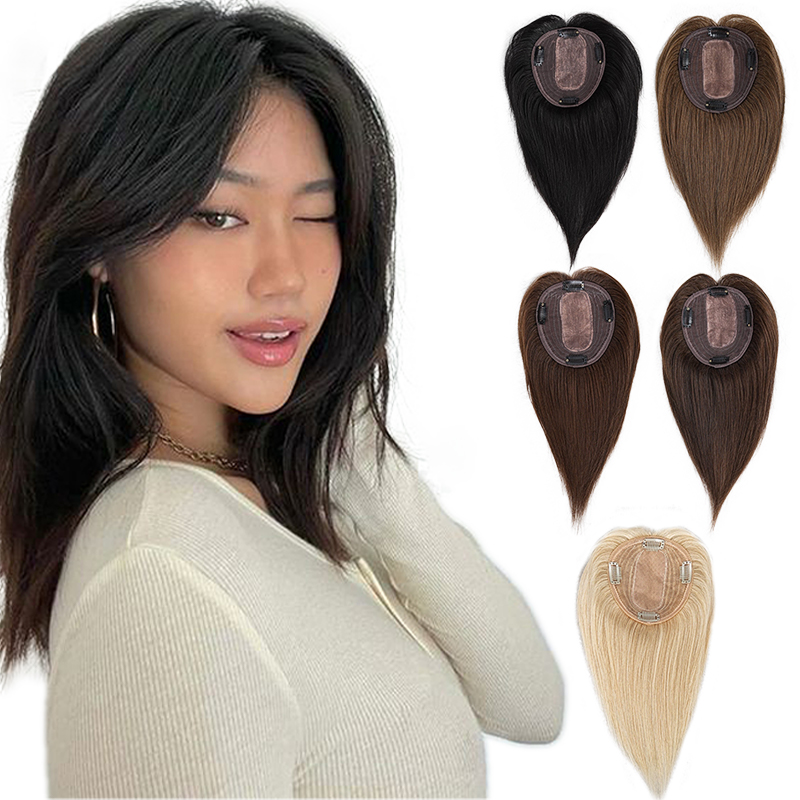 Seamless Clip In Hair Extensions Human Hair - 10 Zoll 100 % Echthaar 13