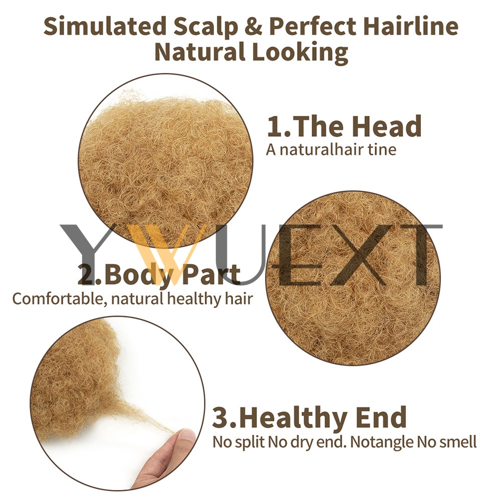 YWUEXT Honey Gold Afro Kinky P – Drawstring Afro Curly Puff Ponytail Bewertung und Preis