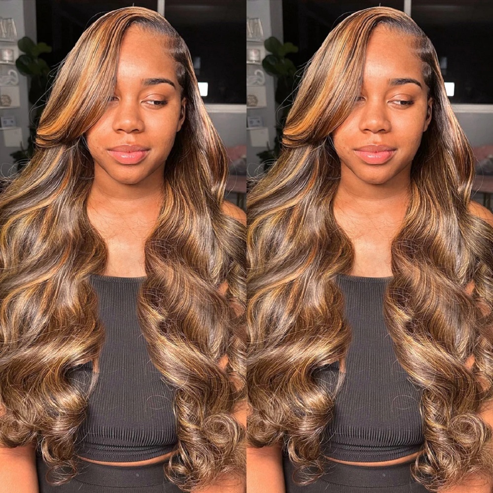 HD Highlight 46 Zoll 13x4 Body – Human Hair Wigs Bewertung und Preis