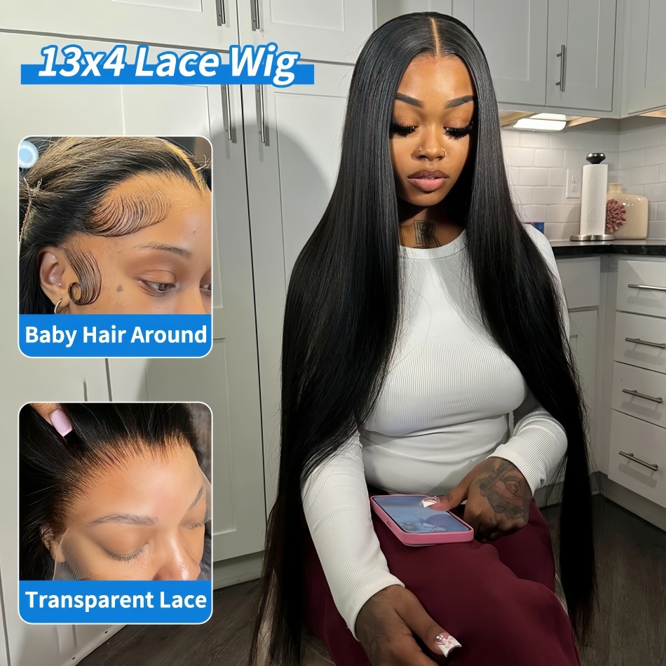 Gerade Echthaarperücken 4x4 5x – Hd Lace Frontal Wig Human Hair Pre Plucked Bewertung und Preis
