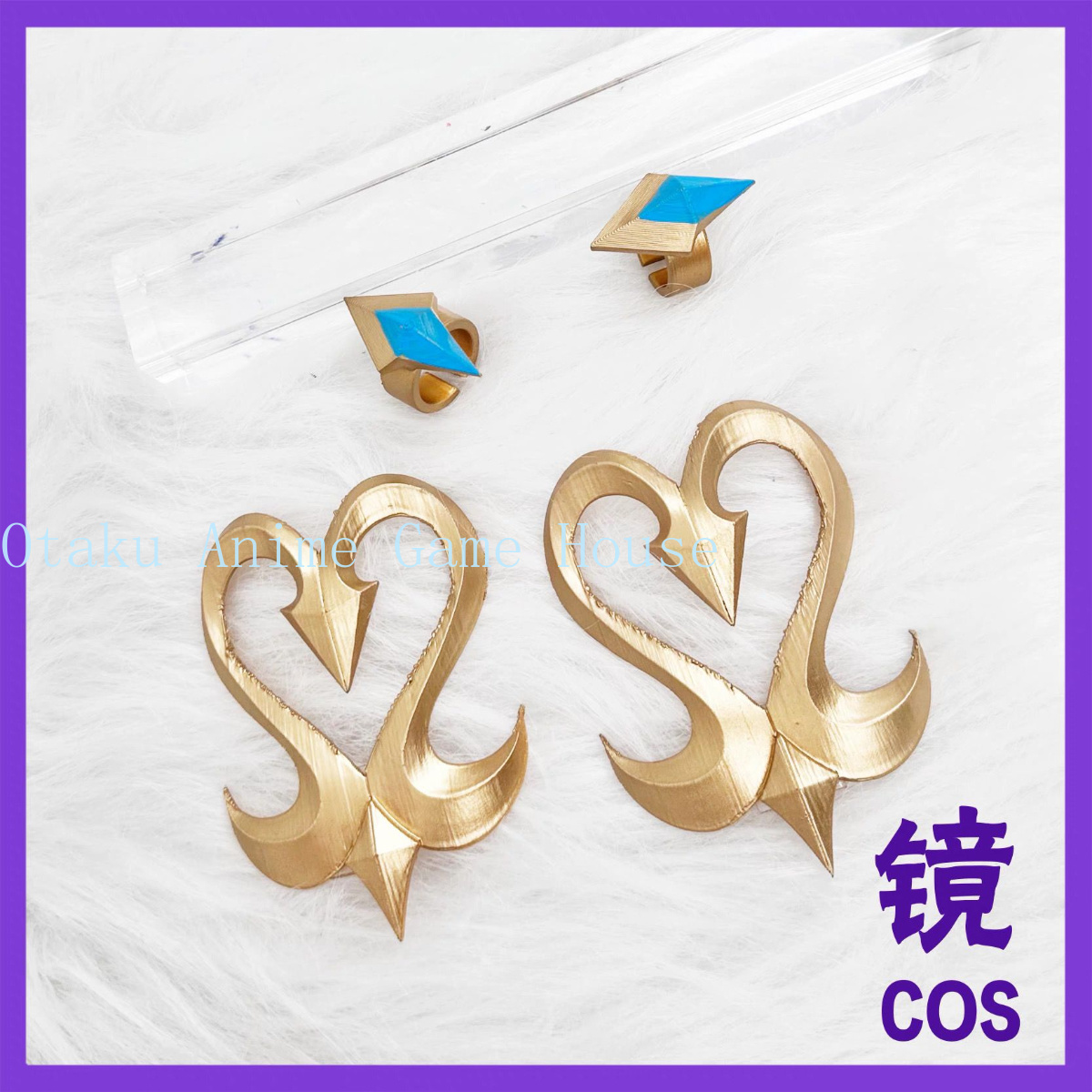 Genshin Impact Odette Cosplay  – Hair Clips Bewertung und Preis