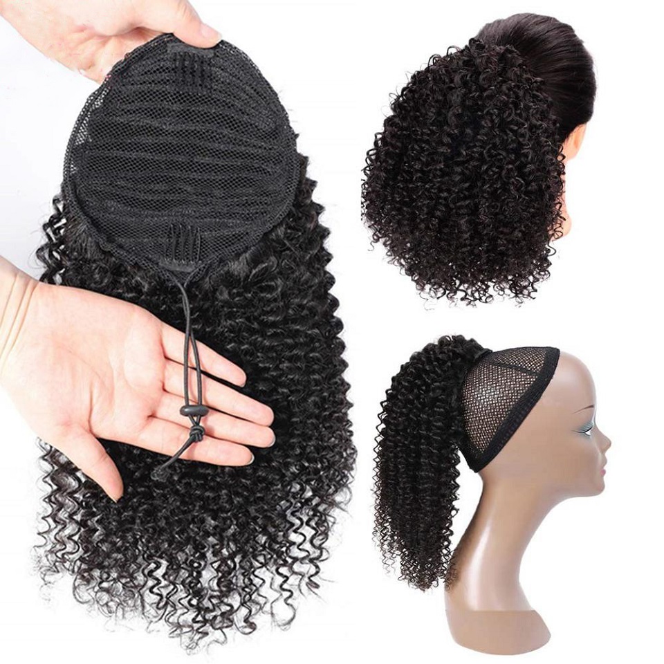 24-26 Zoll lange Afro-Kinky-Cu – Seamless Clip In Hair Extensions Human Hair Bewertung und Preis