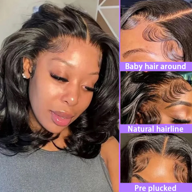 200% Body Wave HD Lace Frontal – Glueless Wear And Go Human Hair Wig Bewertung und Preis