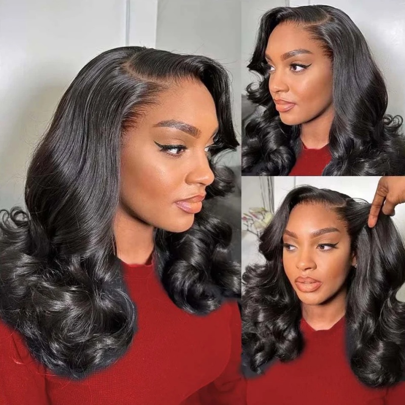 200% Body Wave HD Lace Frontal – Glueless Wear And Go Human Hair Wig Bewertung und Preis