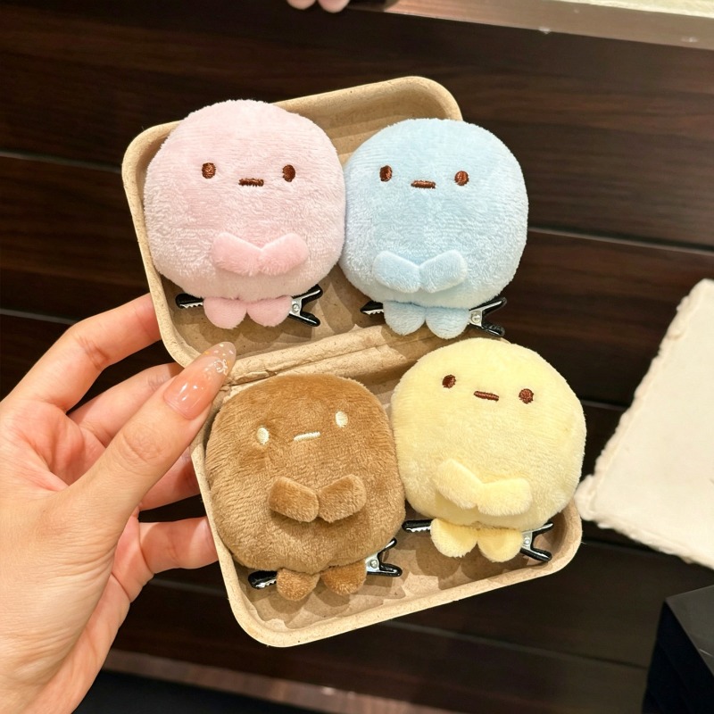 4 Stück niedliche Sumikko Gura – Hair Clips Bewertung und Preis