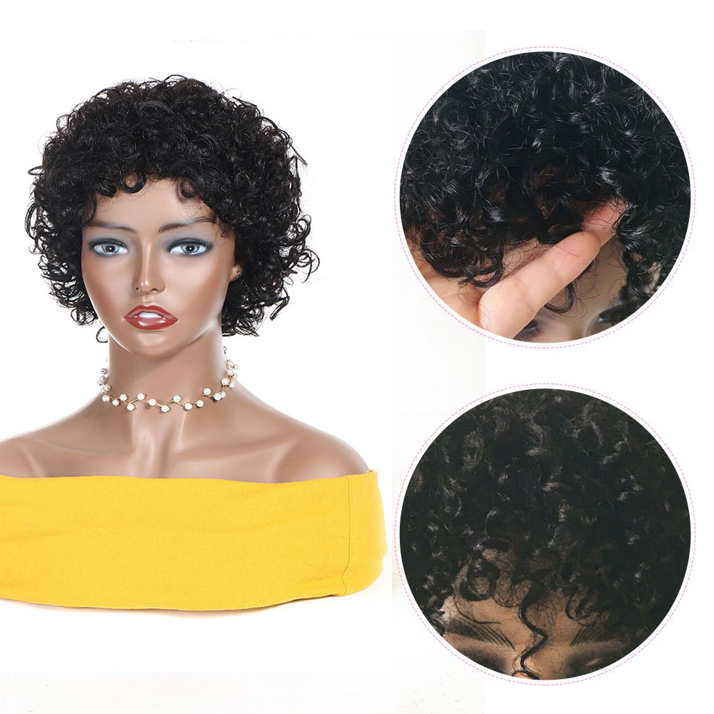 Kurze Pixie-Schnitt-Perücke, l – Short Pixie Cut Wig Human Hair Cheap Bewertung und Preis