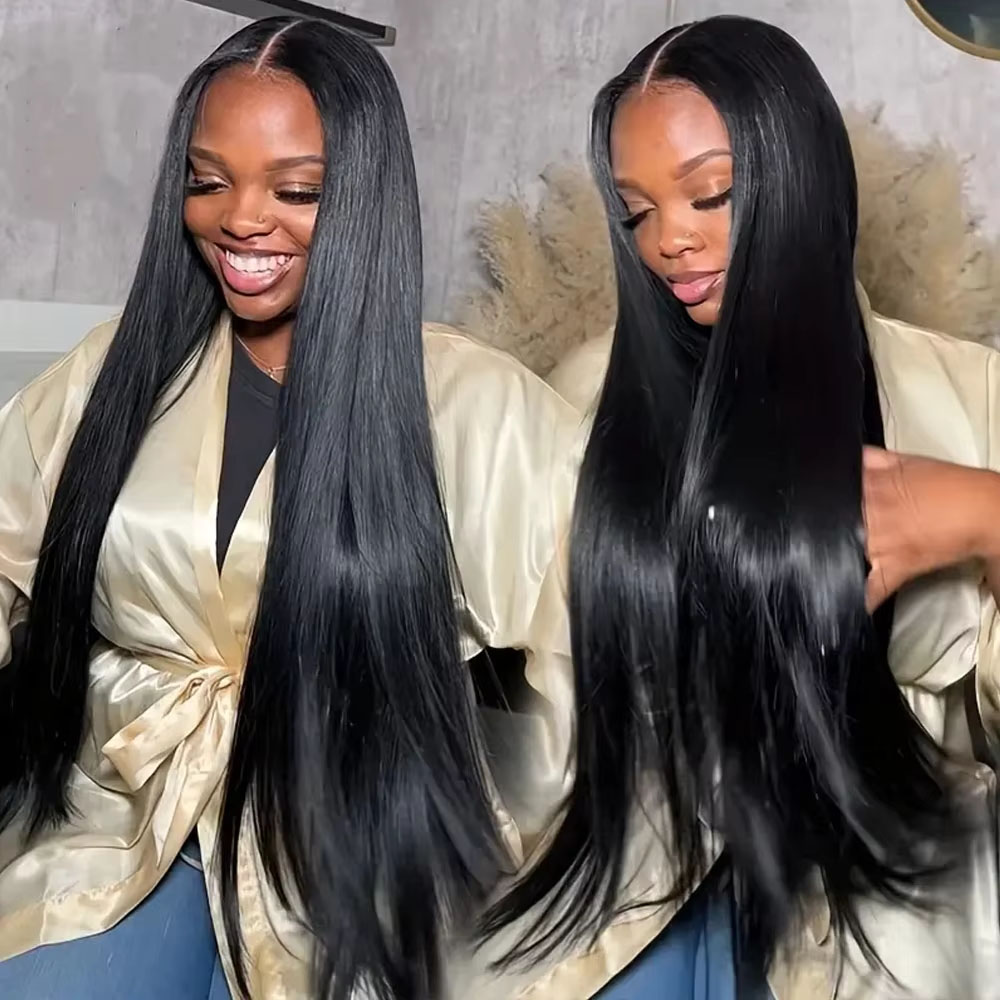 40 Zoll 13x4 Transparente Glat – Hd Lace Frontal Wig Human Hair Pre Plucked Bewertung und Preis