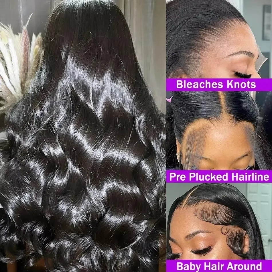 40-Zoll-Körperwellen-Echthaar- – Hd Lace Frontal Wig Human Hair Pre Plucked Bewertung und Preis
