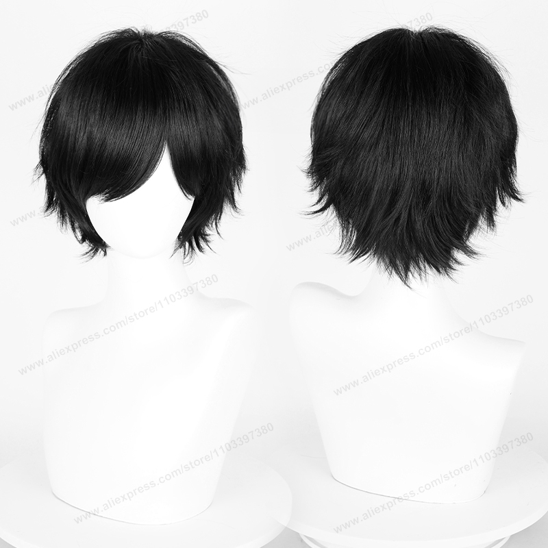 Anime 30 cm Kurze Gerade Cospl – Synthetic Braided Wigs For Black Women Bewertung und Preis