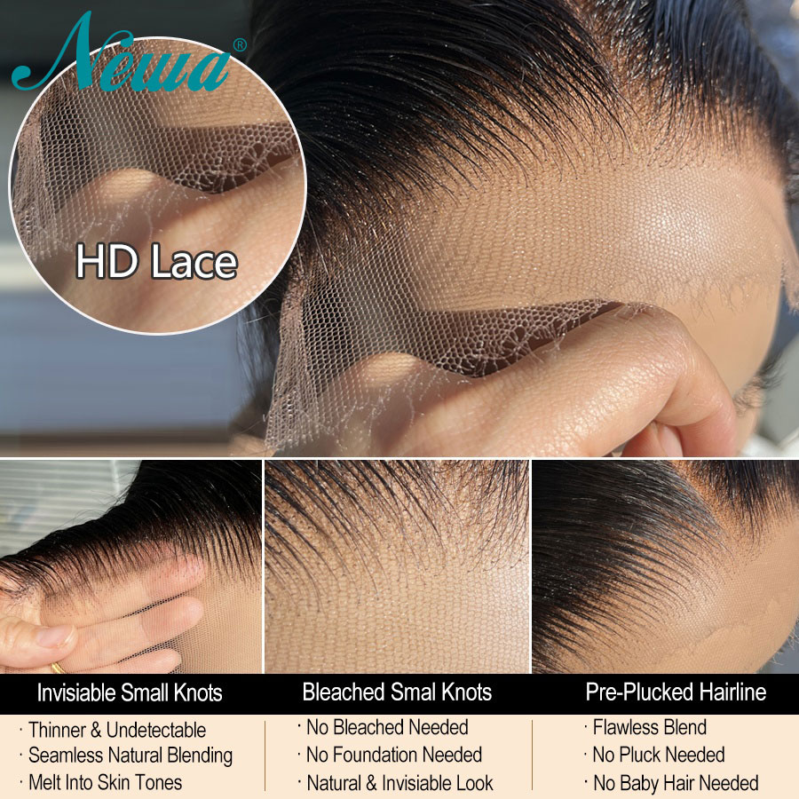 Ultra taillierte 13x6 HD Lace  – Hd Lace Frontal Wig Human Hair Pre Plucked Bewertung und Preis