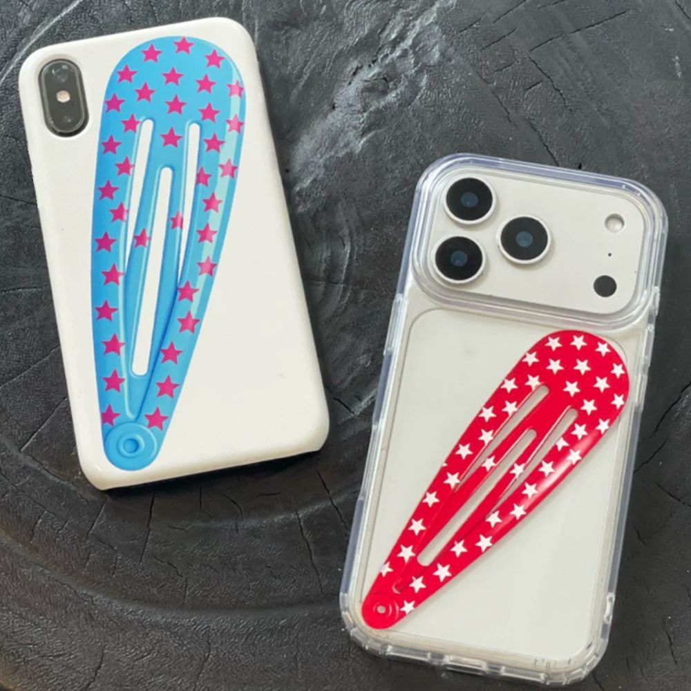 Amerikanischer Stil Rote Polka – Hair Clips Bewertung und Preis
