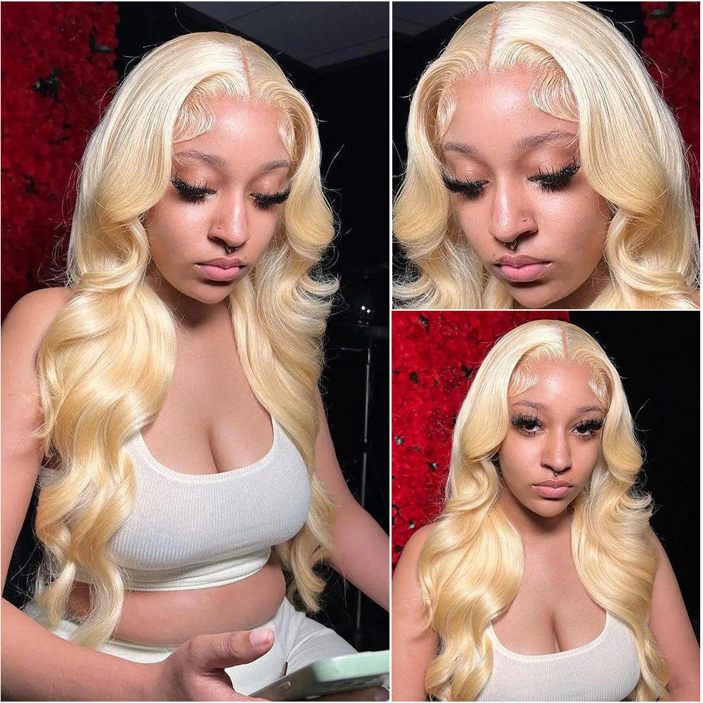 13x4 13x6 HD Transparente Lace – 613 Blonde Body Wave Lace Front Wig Bewertung und Preis