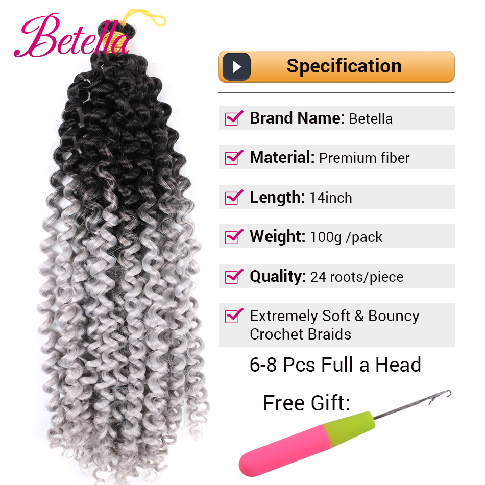 Afro-Locken-Haarbündel, synthe – Water Wave Bulk Human Hair For Braiding Bewertung und Preis