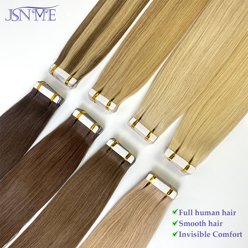 JSNME Tape-In-Haarverlängerung – Invisible Tape In Extensions Real Hair Bewertung und Preis