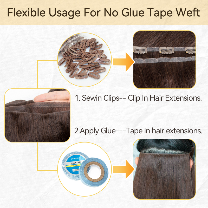 Unsichtbares langes Klebeband, – Invisible Tape In Extensions Real Hair Bewertung und Preis