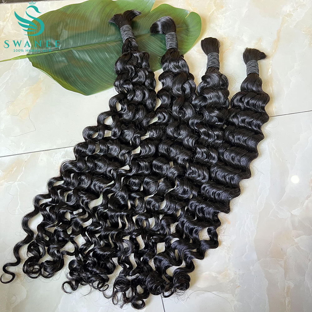 Wasserwellen-Echthaar-Bulk (10 – Water Wave Bulk Human Hair For Braiding Bewertung und Preis