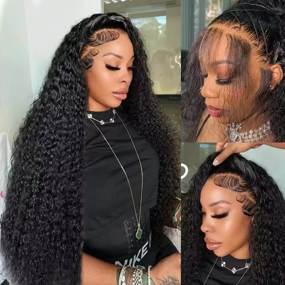 13X4 13X6 Deep Wave HD Transpa – Hd Lace Frontal Wig Human Hair Pre Plucked Bewertung und Preis
