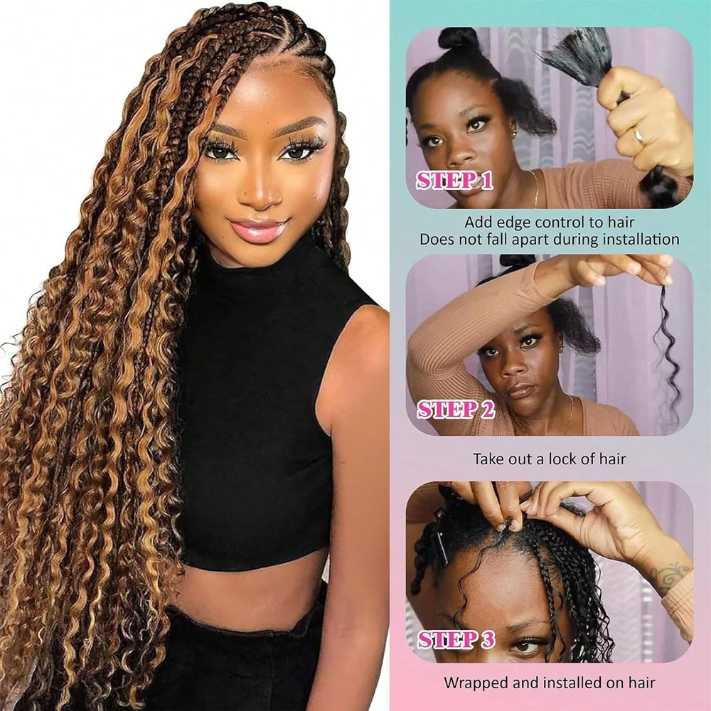 Echthaar zum Flechten, 18 Zoll – Water Wave Bulk Human Hair For Braiding Bewertung und Preis