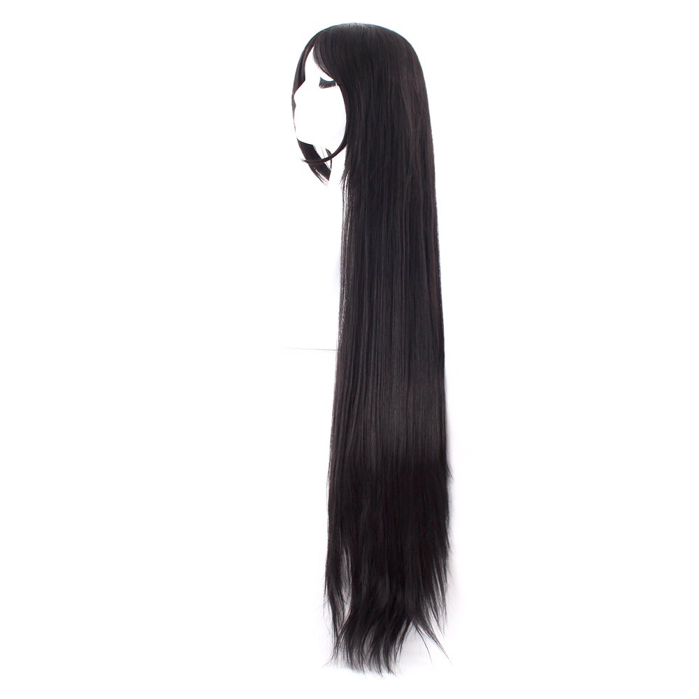 40 Zoll 100 cm lange gerade Co – Synthetic Braided Wigs For Black Women Bewertung und Preis