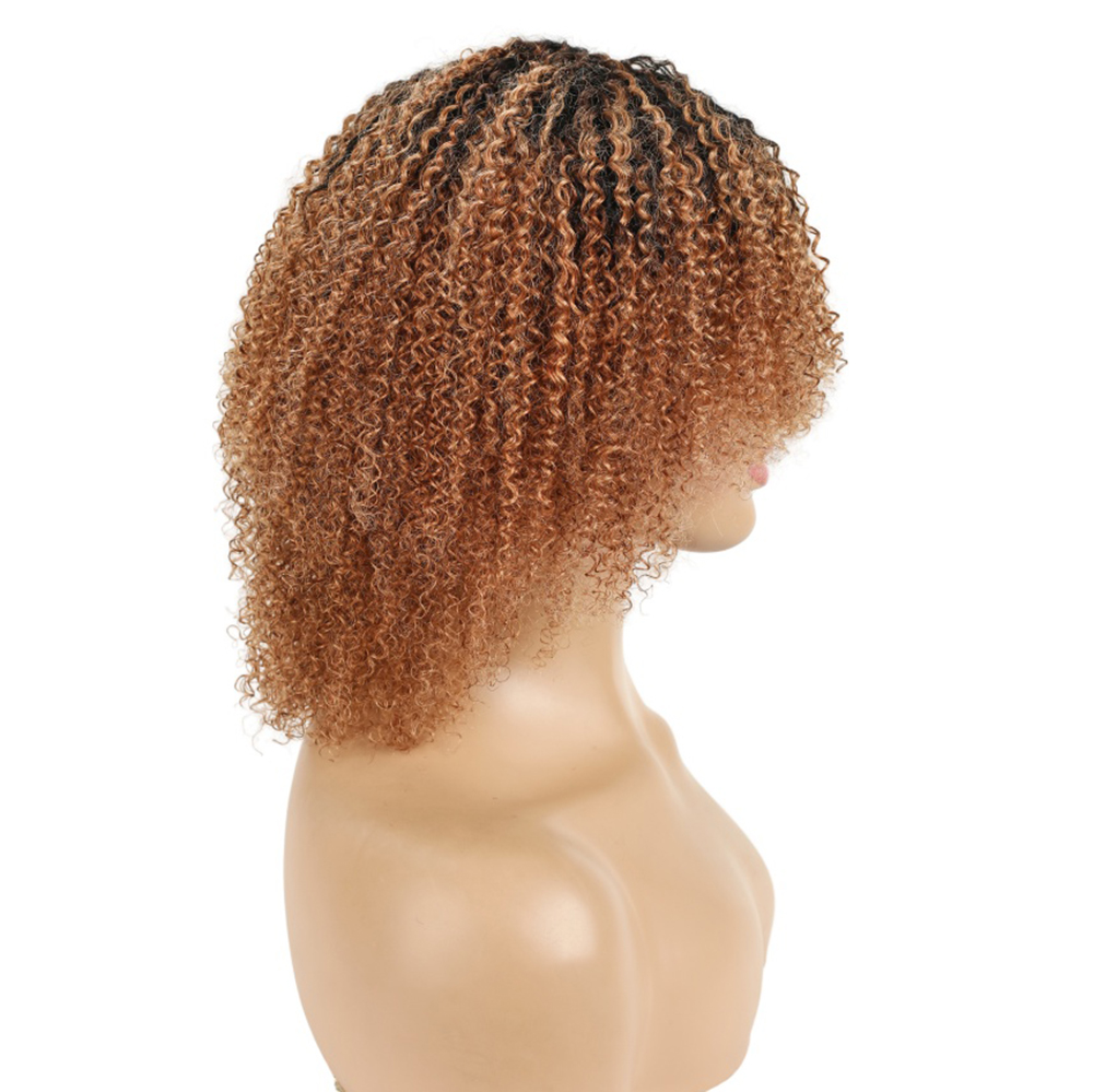 Peruanisches Haar, Afro-Kinky- – Short Pixie Cut Wig Human Hair Cheap Bewertung und Preis