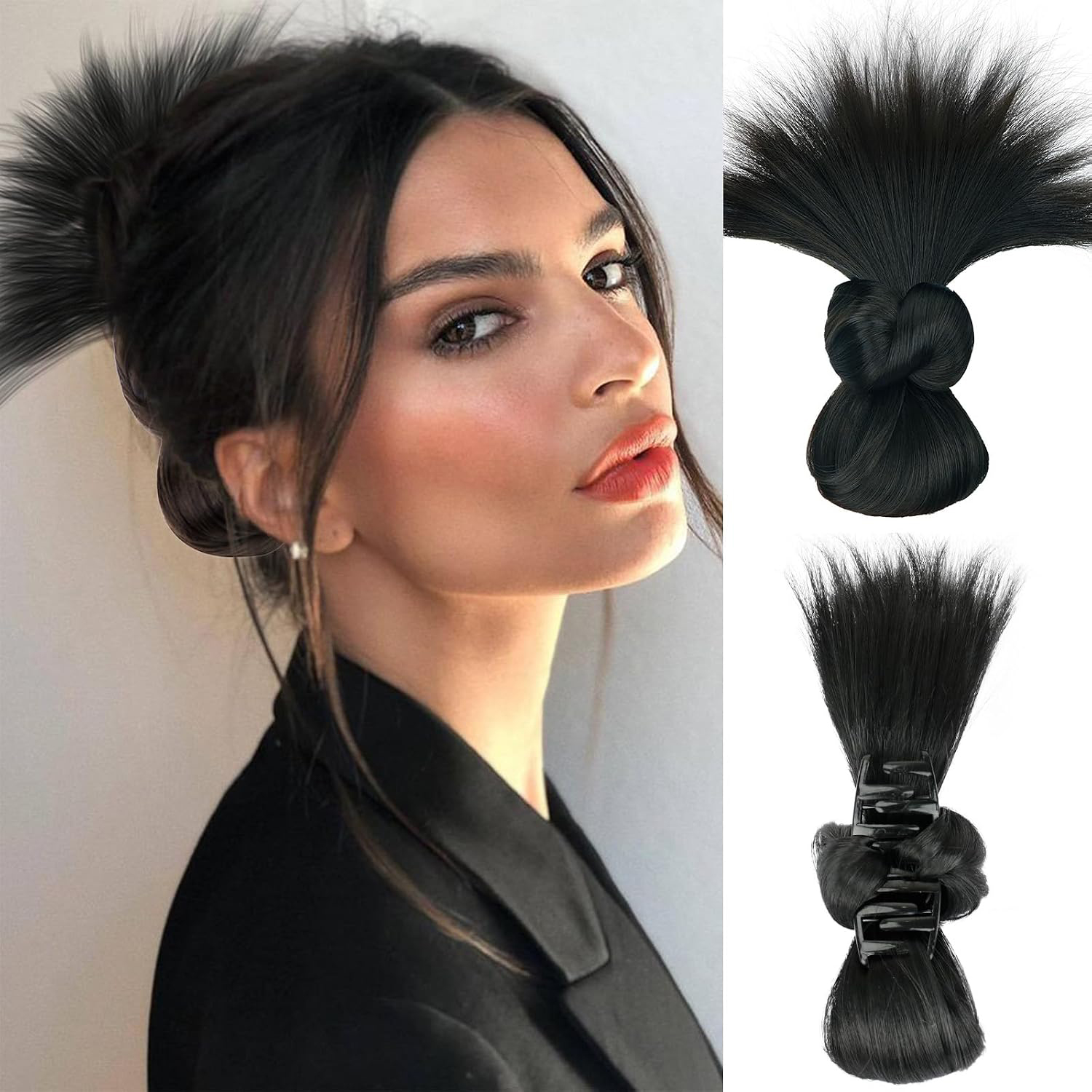 Messy Bun Haarteil Dunkelbraun – Claw Clip Messy Bun Hair Piece Bewertung und Preis